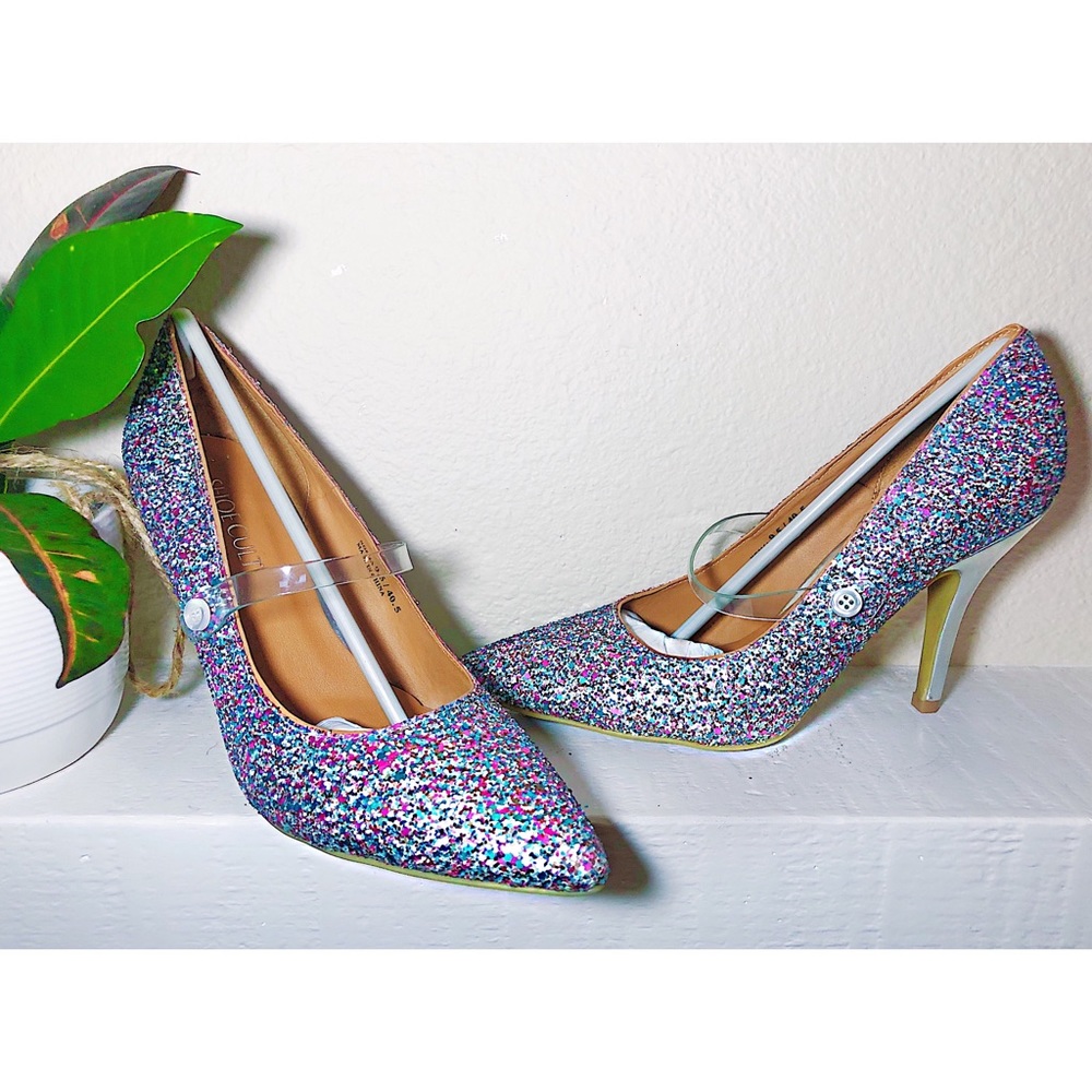 Glitter Pumps
